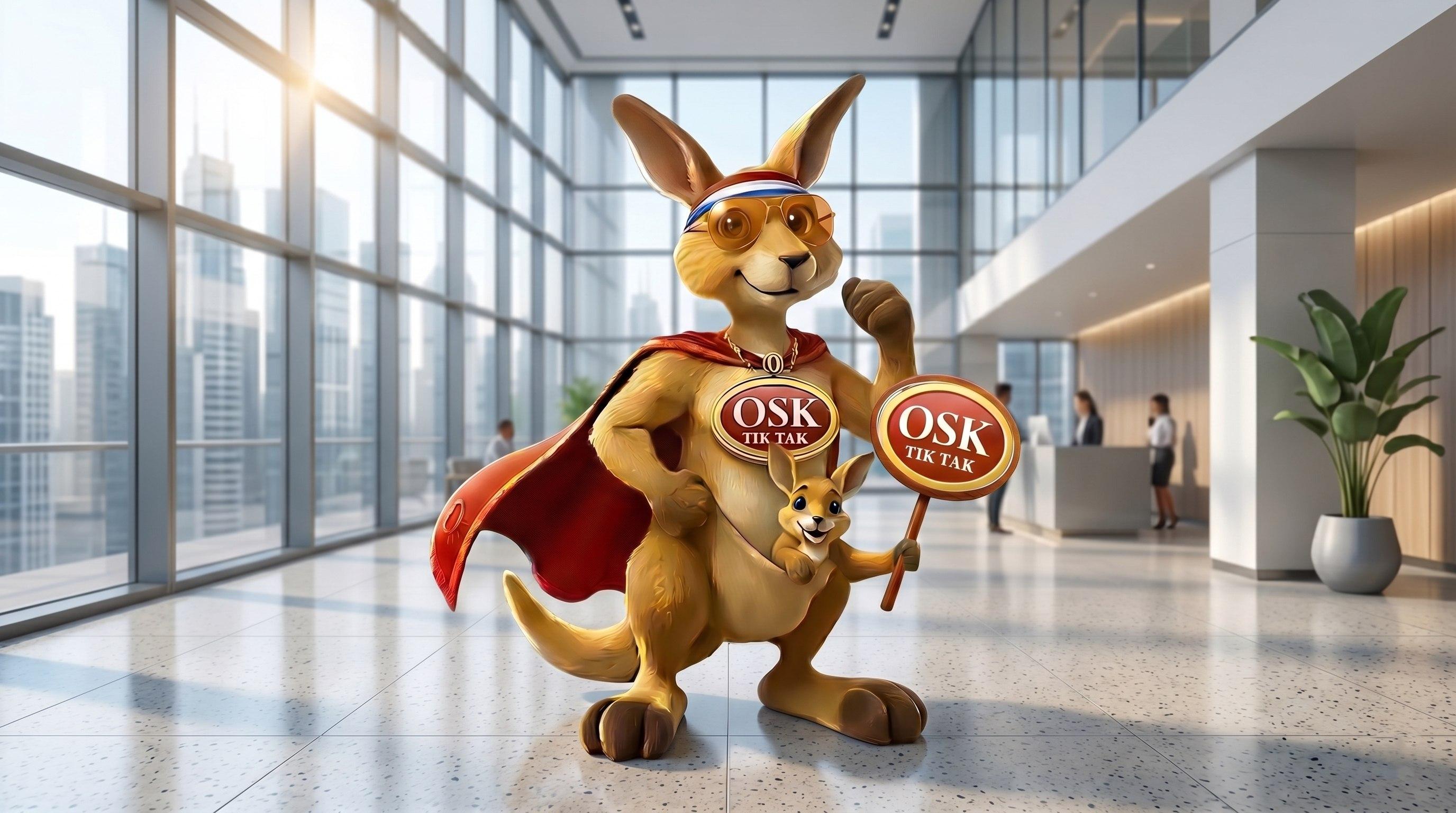 OSK Tik Tak mascot