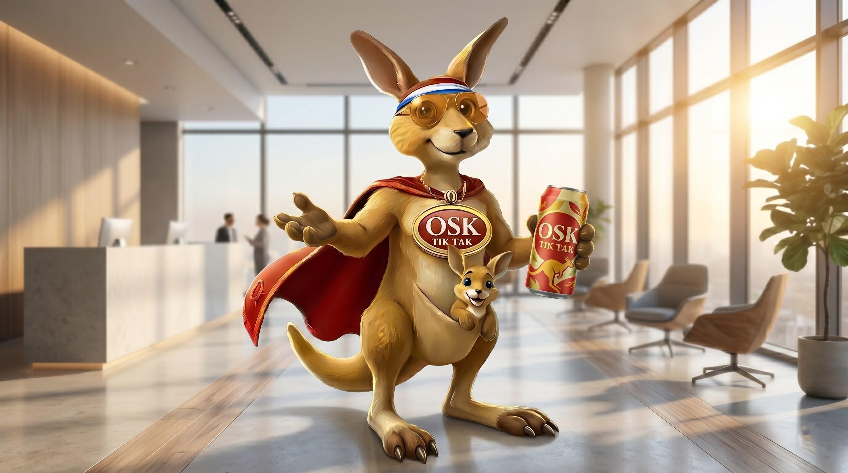 OSK Tik Tak mascot